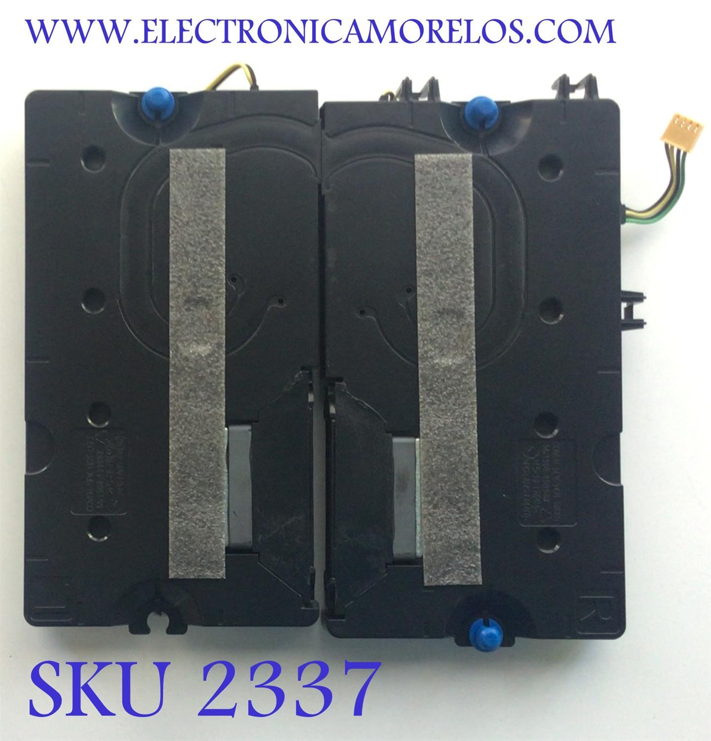 KIT DE BOCINAS (2PZS) SAMSUNG / NUMERO DE PARTE BN96-49998E / 6Ω  10W / PC+ABS, V-0 / NH-1017D  / E115797 / A12H05SM0001 / BN9649998E / 49998E / NUMERO DE PANEL CY-BT050HGJV3H / MODELO UN50TU690TFXZA GD13